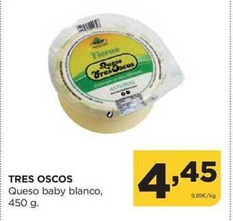 Alimerka Tres oscos queso baby blanco oferta