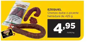 Alimerka Ezequiel chorizo dulce o picante herradura oferta