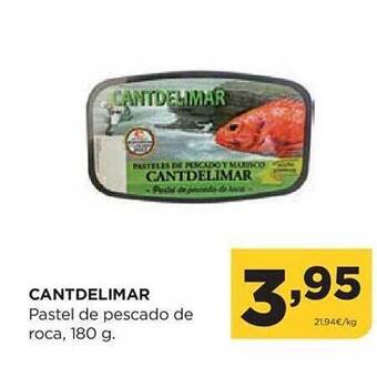 Alimerka Cantdelimar pastel de pescado de roca oferta
