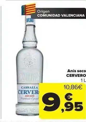 Carrefour Anís seco cervero oferta