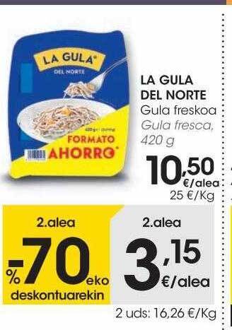 Eroski La gula del norte gula fresca oferta
