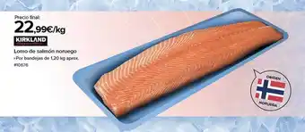 Costco Kirkland lomo de salmón noruego oferta