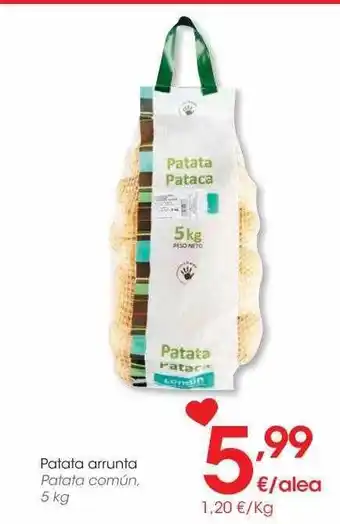 Eroski Patata comun oferta