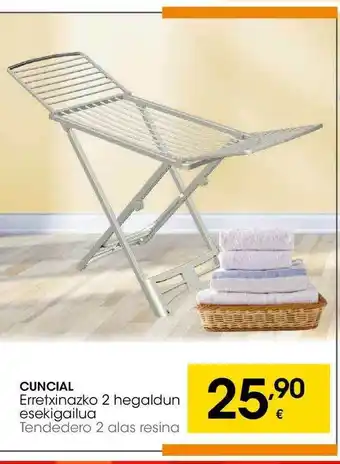 Eroski Cuncial tendedero 2 alas sresina oferta