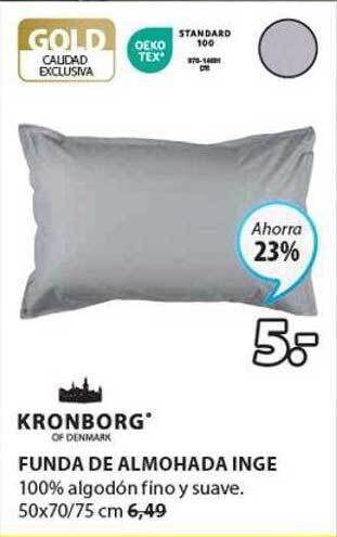 JYSK Kronborg funda de almohada inge oferta