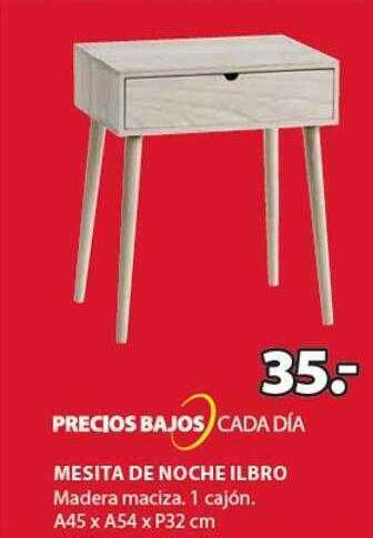 JYSK Mesita de noche ilbro oferta