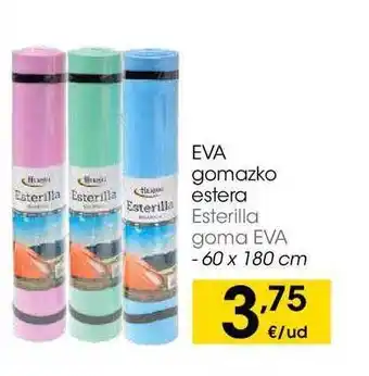 Eroski Esterilla goma eva oferta