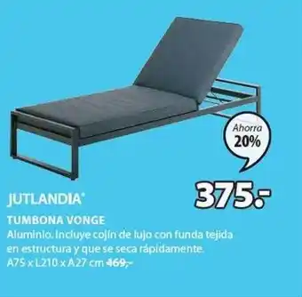 Jutlandia tumbona vonge