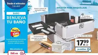 Lidl Maletín para maquillaje oferta