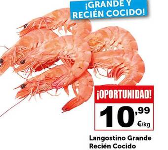 Masymas Langostino grande recién cocido oferta
