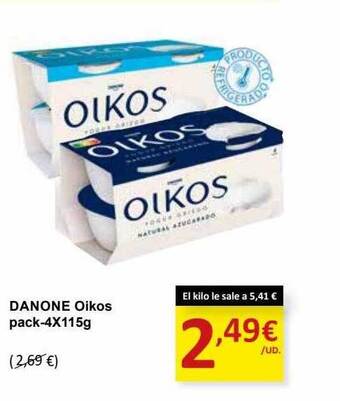 SPAR Danone oikos oferta