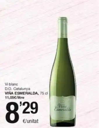 SPAR Fragadis Vi blanco d.o. catalunya viña esmeralda oferta