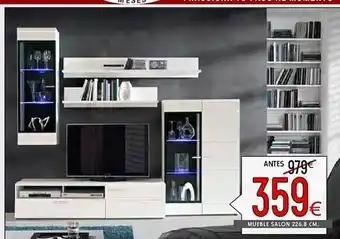 Atrapamuebles Muebles salon 226.8 cm oferta