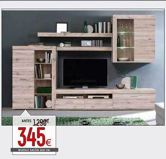 Atrapamuebles Mueble salón 260 cm oferta