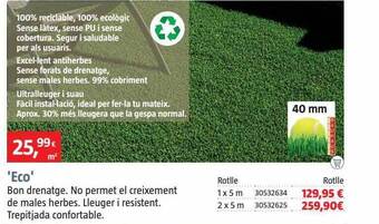 Bauhaus 'eco' oferta