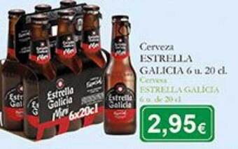 Supermercados Bip Bip Cerveza estrella galicia oferta