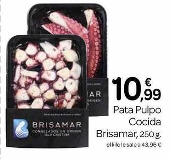 Supermercados El Jamón Pata pulpo cocida brisamar oferta