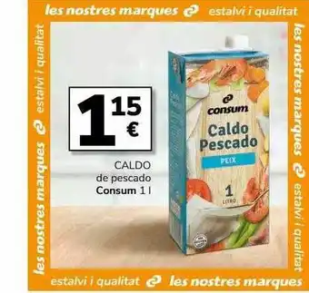 Supermercados Charter Caldo de pescado consum oferta