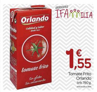 Supermercados El Jamón Tomate frito orlando oferta