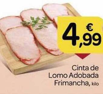 Supermercados El Jamón Cinta de lomo adobada frimancha oferta