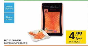 Eroski Eroski seleqtia salmóñ ahumado oferta