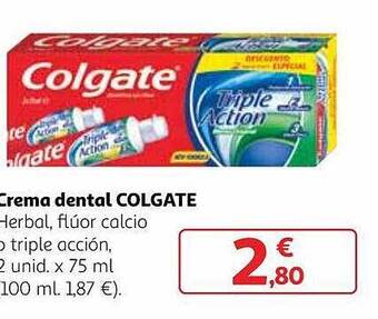 Alcampo Crema dental colgate oferta