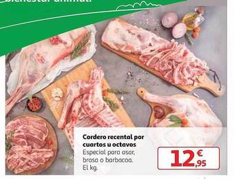 Alcampo Cordero recental por cuartos u octavos oferta