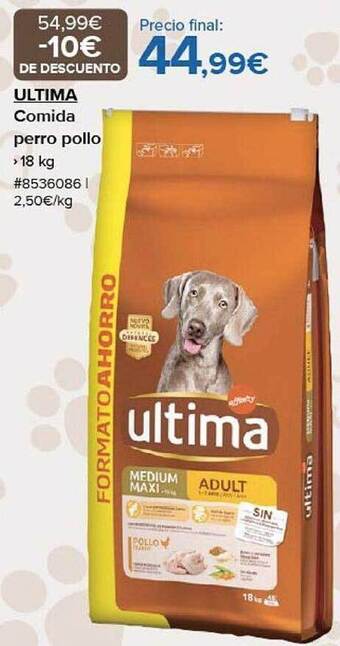 Costco Ultima comida perro pollo oferta