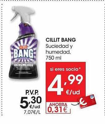 Eroski Cillit bang suciedad y humedad oferta