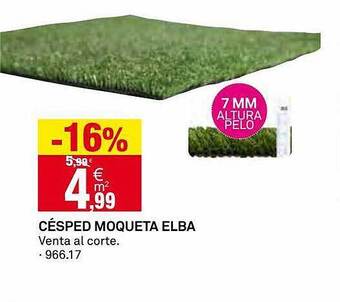 Bricoking Césped moqueta elba oferta
