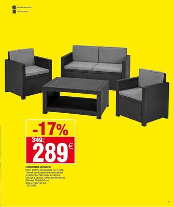 Bricoking Conjunto mônaco oferta
