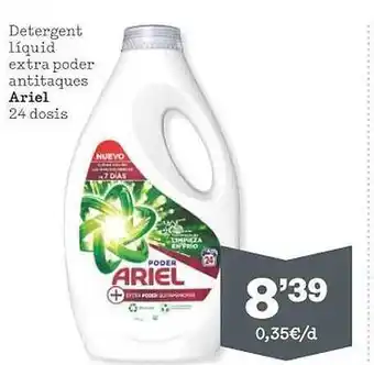 Sorli Detergent líquid extra poder antitaques ariel oferta