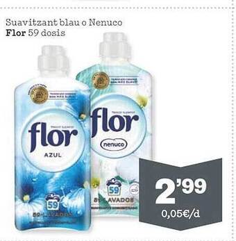 Sorli Suavitzant blau o nenuco flor 59 dosis oferta