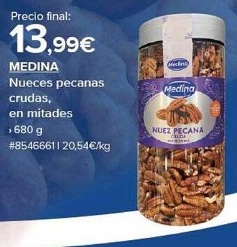 Costco Medina nueces pecanas crudas en mitades oferta