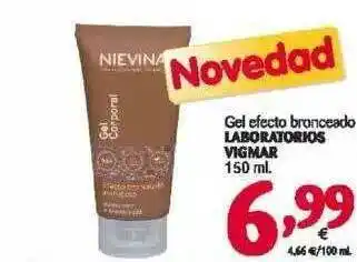 Alimerka Gel Efecto Bronceado Laboratorios Vigmar 150ml oferta
