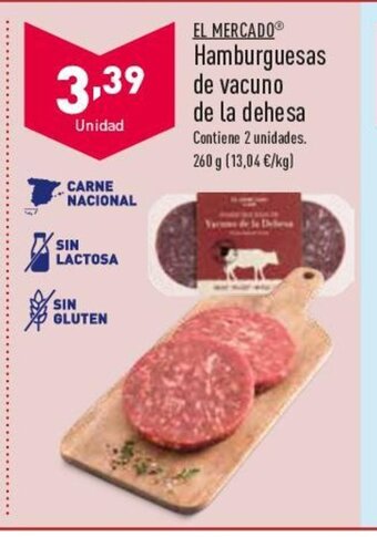 ALDI Hamburguesas oferta