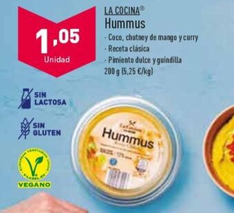 ALDI Hummus oferta