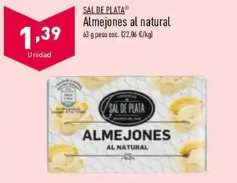 ALDI Almejones al Natural oferta