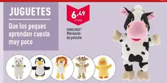 ALDI Marioneta De Peluche oferta