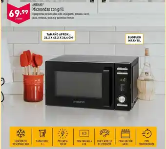 ALDI Microondas con Grill oferta