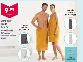 ALDI Toalla / Vestido De Wellness oferta