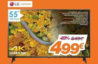 Pascual Martí Lg 55up75006 oferta