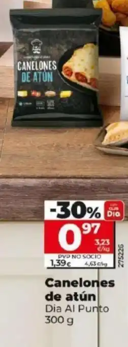 Dia Canelones de Atún oferta