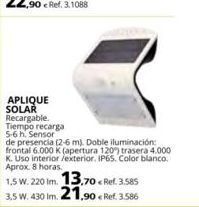 Coferdroza Aplique solar solar oferta