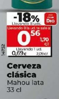 Maxi Dia Cerveza mahou oferta