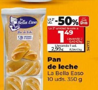 Maxi Dia Pan de leche la bella easo oferta