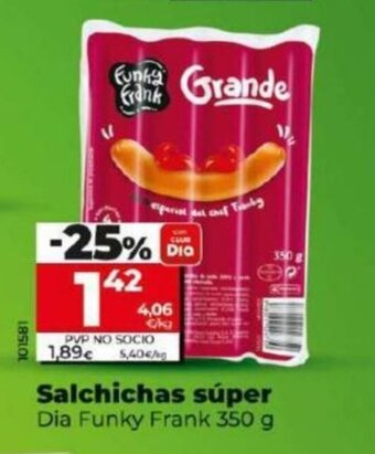 Dia Salchichas Súper oferta