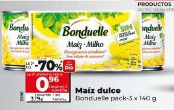 Dia Maíz Dulce oferta