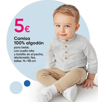 Pepco Camisa 100% Algodón oferta