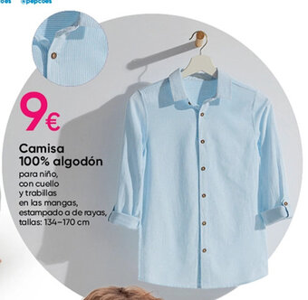 Pepco Camisa 100% Algodón oferta